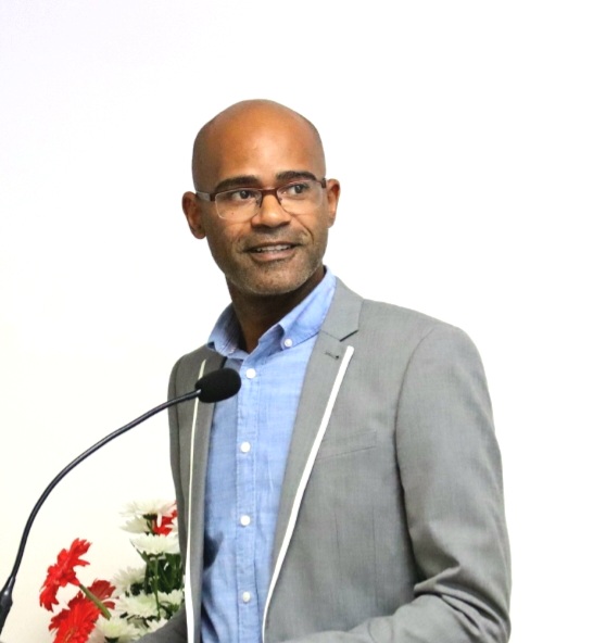 Dr. Inguialdo Espírito Santo no pódio